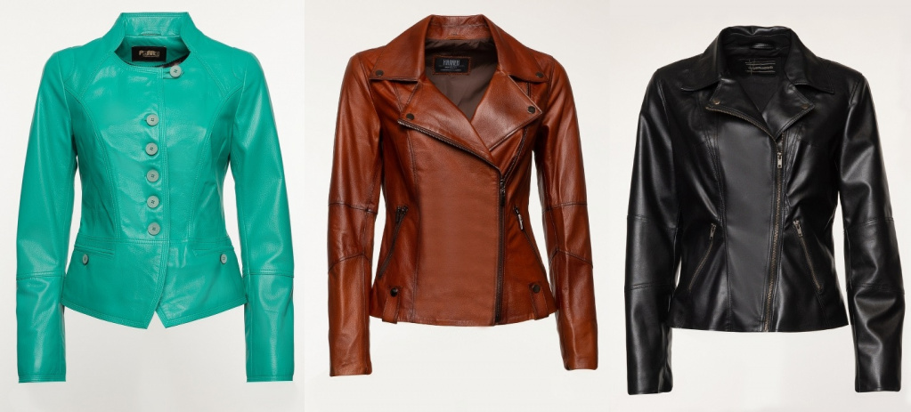 Пошив женских кожаных курток с мехом на заказ
